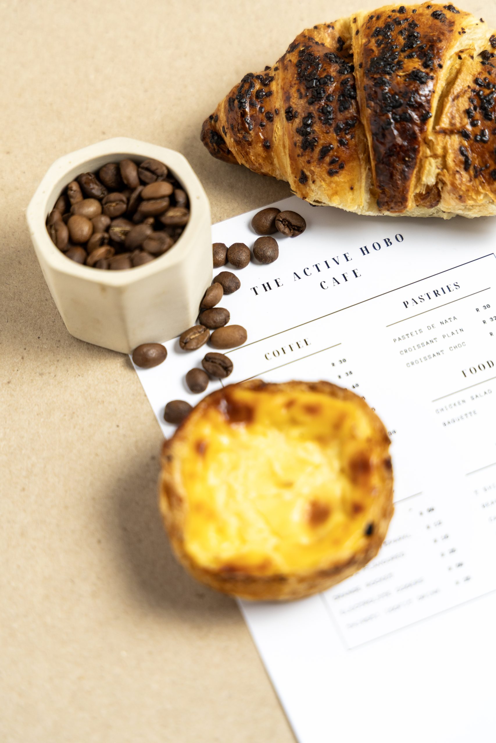 The Active Hobo Cafe Menu